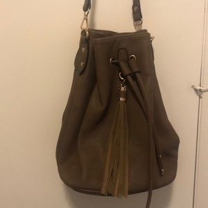 Dark tan bag